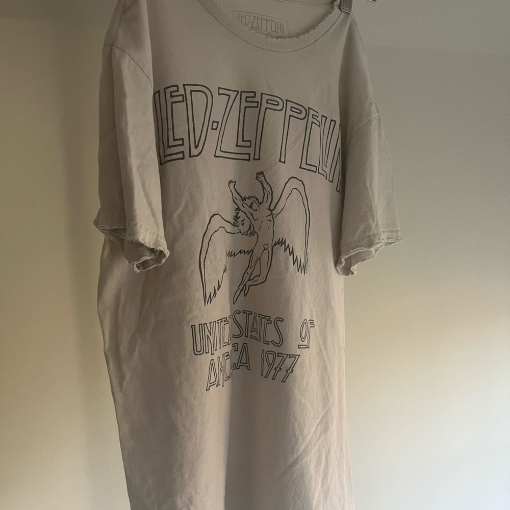 led zeppelin tee vintage style